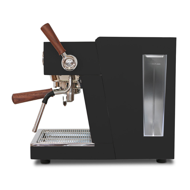 Ascaso Baby T One Espressomaschine schwarz, kompakte Siebträgermaschine für Einsteiger