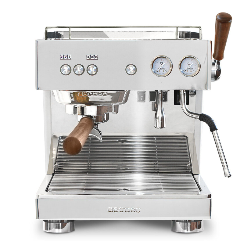 Ascaso Baby T Plus Espressomaschine Edelstahl für Heimbarista