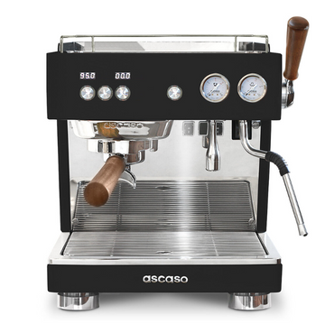 Ascaso Baby T Plus Espressomaschine schwarz für Heimbarista