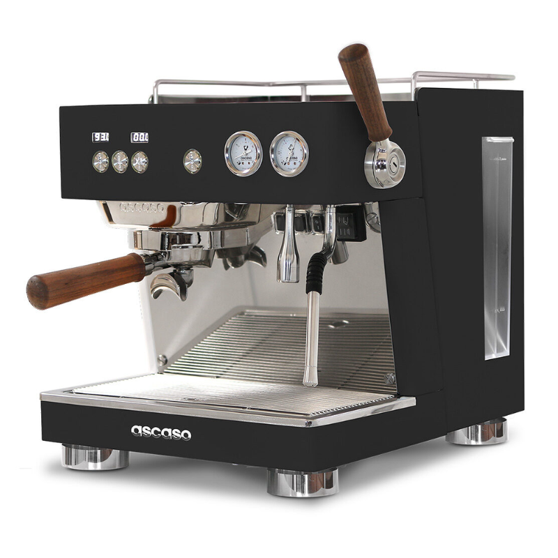 Ascaso Baby T Plus Espressomaschine schwarz für Heimbarista