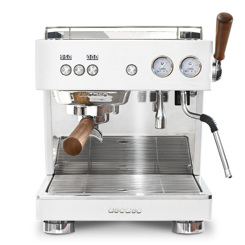 Ascaso Baby T Plus Espressomaschine weiß für Heimbarista
