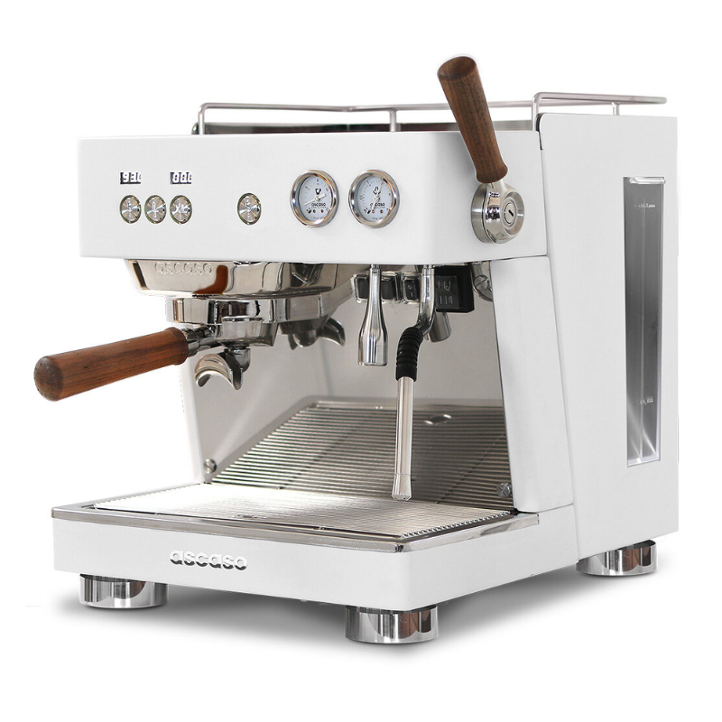 Ascaso Baby T Plus Espressomaschine weiß für Heimbarista