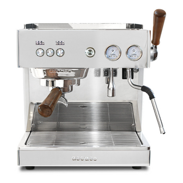 Ascaso Baby T Zero Espressomaschine Edelstahl, kompakte Siebträgermaschine Inox