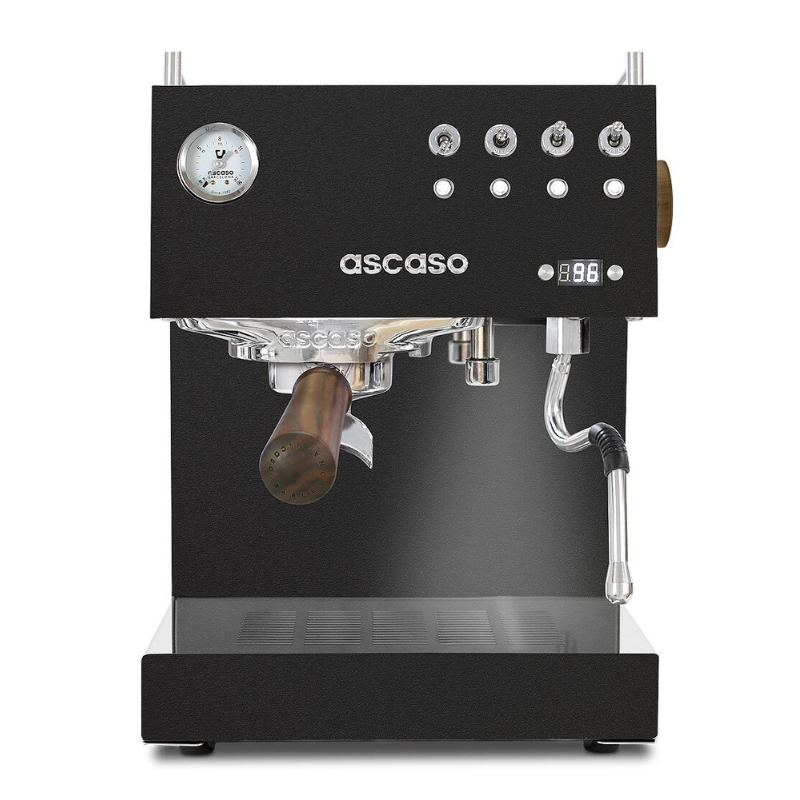Ascaso Steel Duo PID Espressomaschine schwarz, Zweikreis-Siebträger mit PID-Steuerung