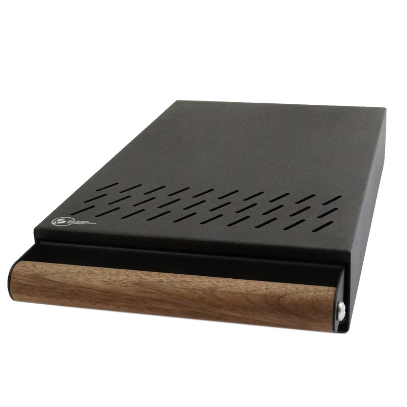 CKDC ProCub 1 Ausklopfschublade schwarz aus Edelstahl