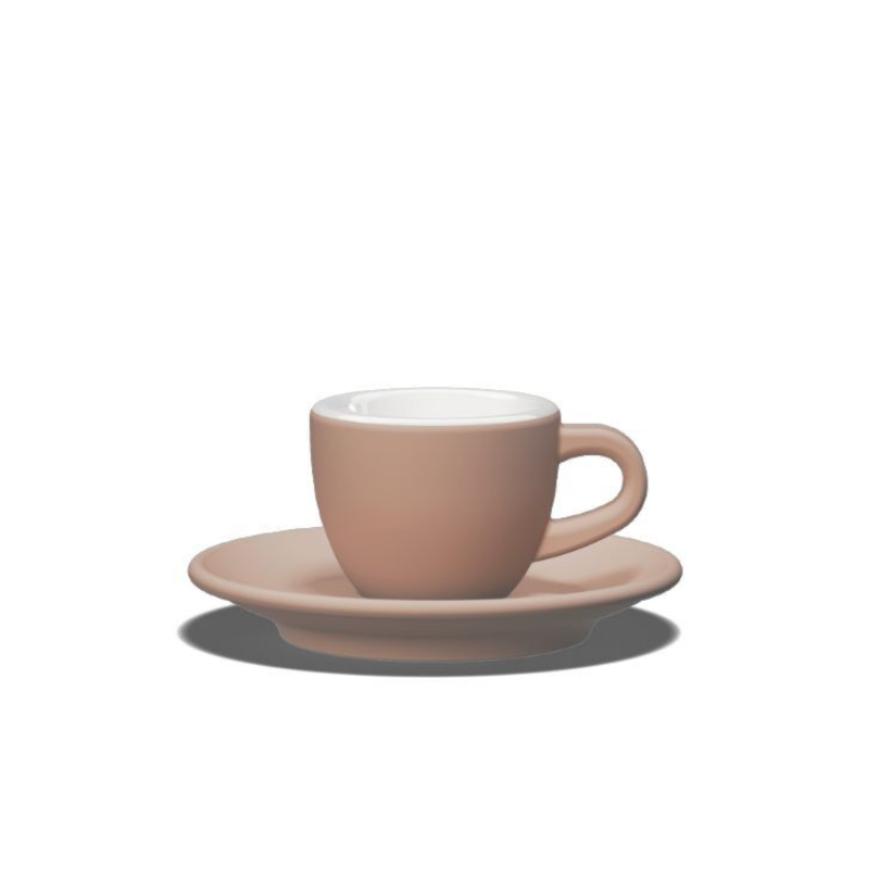 Tulipano Club House Espresso-Tasse sand aus hochwertigem Porzellan