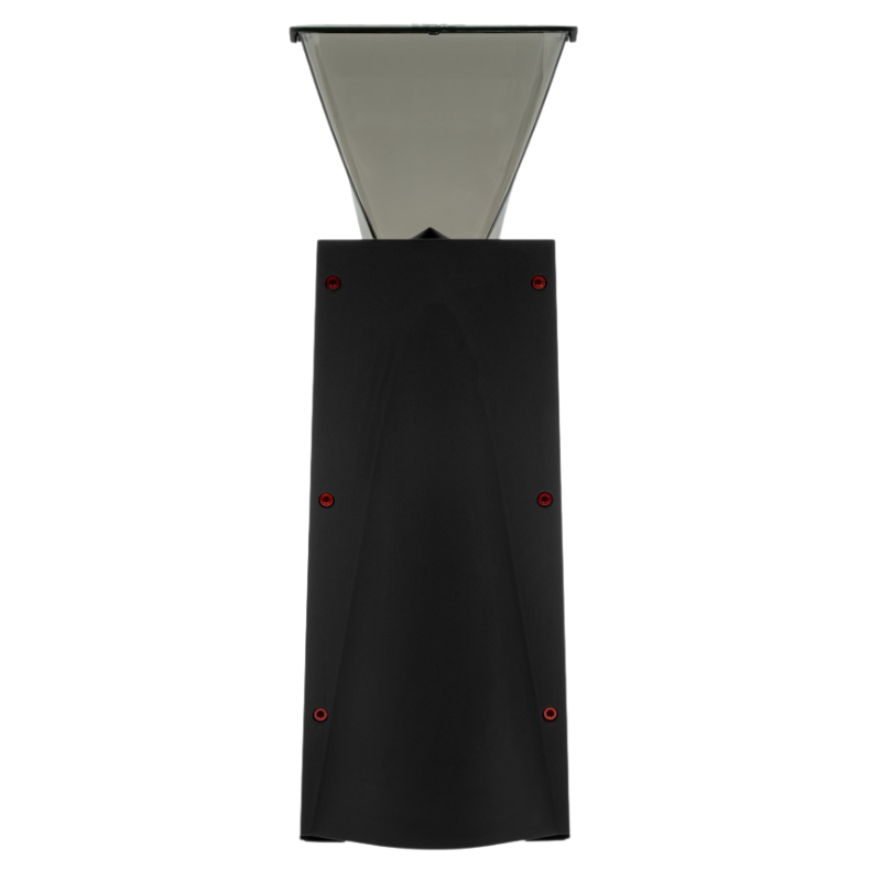 Etzinger Etz-X Kaffeemühle Draufsicht, dritte Perspektive mit Mahlwerk-Details