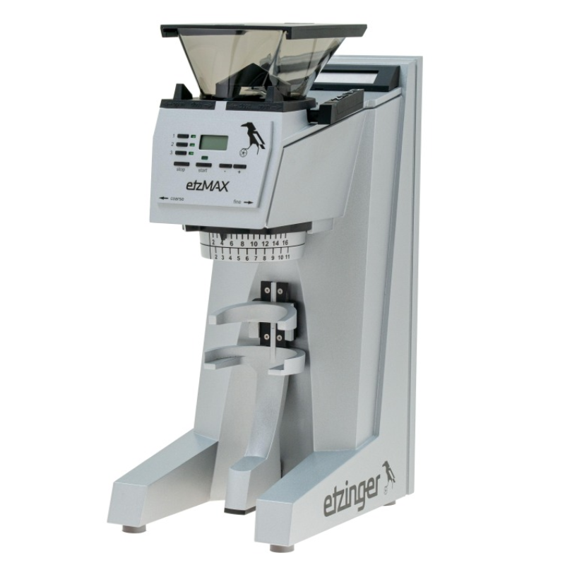 Etzinger EtzMax LT Kaffeemühle, professionelle Mühle mit Timer-Funktion