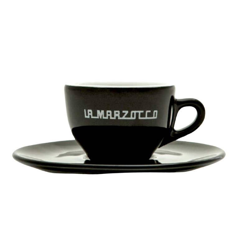 La Marzocco Espressotasse Linea schwarz - Premium Kaffeetasse