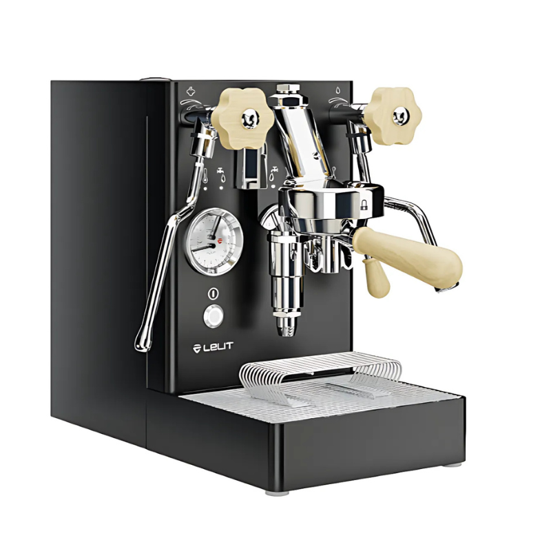 Lelit Mara pl62x V2 Seitenansicht, zweite Perspektive der Premium-Espressomaschine