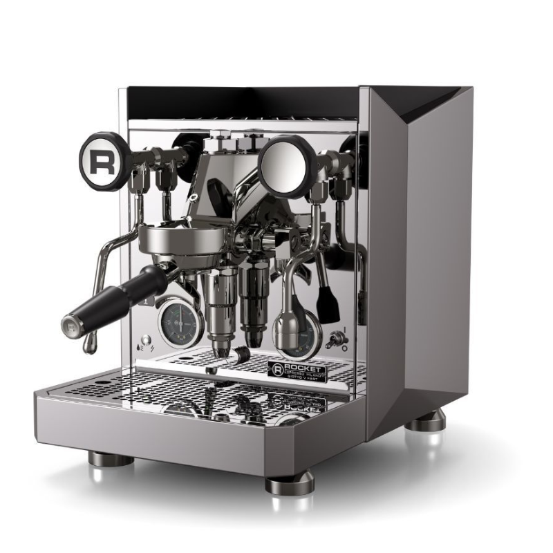 Rocket Giotto R Fast Espressomaschine aus Edelstahl mit Rotationspumpe