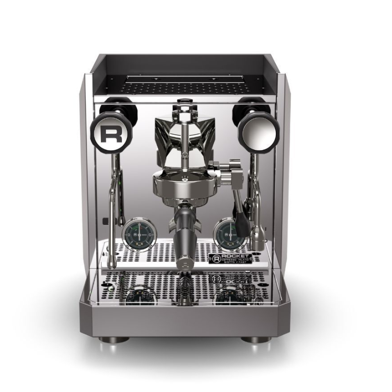 Rocket Giotto R Fast Espressomaschine aus Edelstahl mit Rotationspumpe