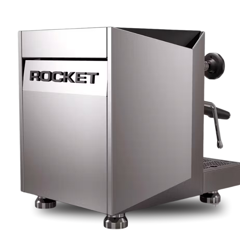 Rocket Giotto R Fast Espressomaschine aus Edelstahl mit Rotationspumpe