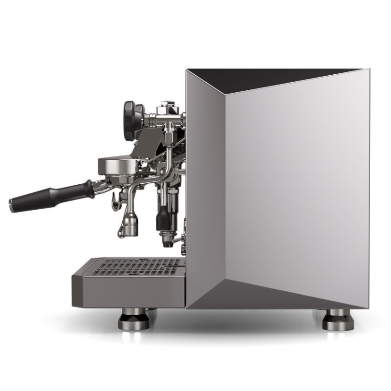 Rocket Giotto V Fast Espressomaschine aus Edelstahl mit Dual-Boiler-System