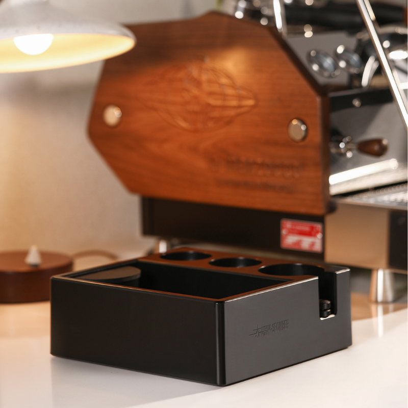 Multifunktionale Espresso Knock-Box 51-58mm