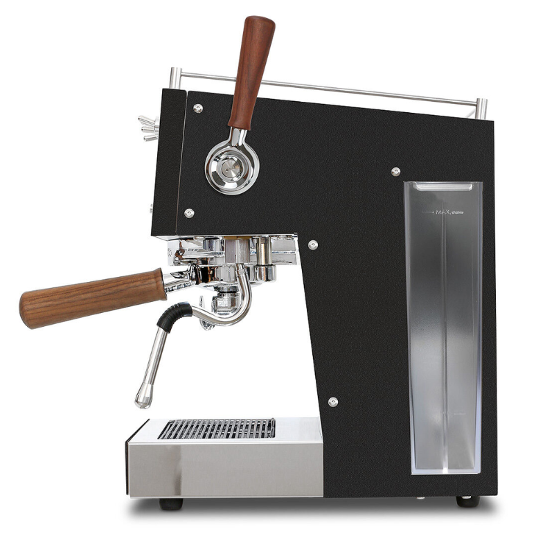 Ascaso Steel Plus Espressomaschine schwarz matt, Einkreis-Siebträger elegante Optik