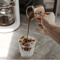 Doppelter Ausguss Messbecher 80ml – Espresso Messbecher