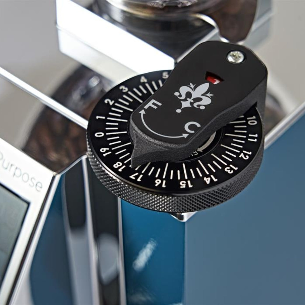 Eureka Libra 65 All Purpose Kaffeemühle blau