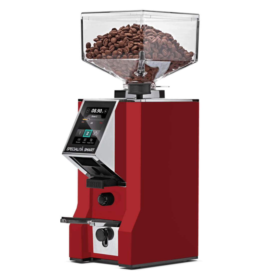 Eureka Mignon Specialità Smart Kaffeemühle chrom für professionellen Espresso