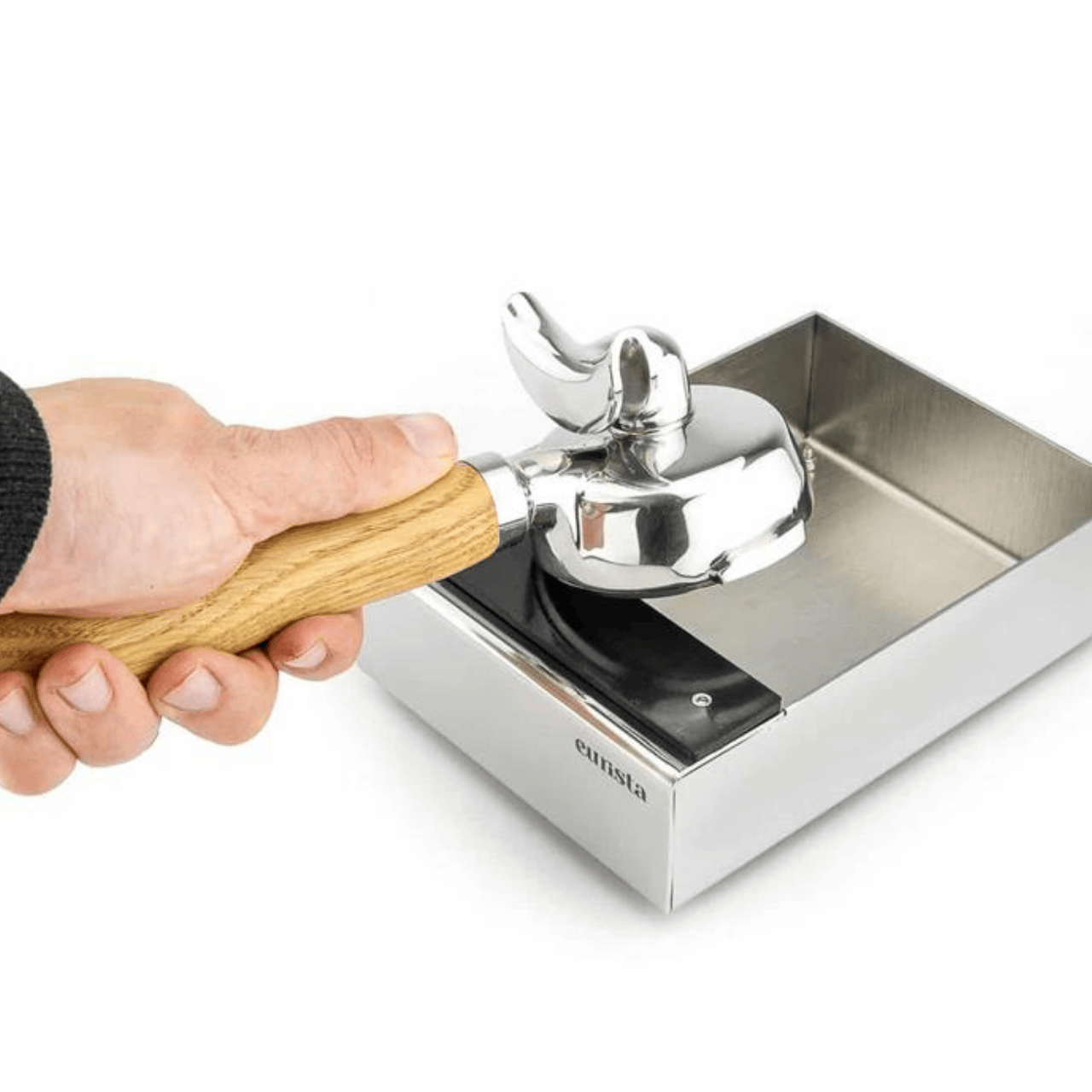 Abklopfbox Barista mit Connector – Knock Box