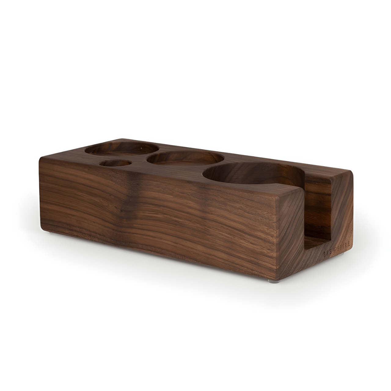 Holz Tampingstation Quattro (längs) – Kaffee Zubehör