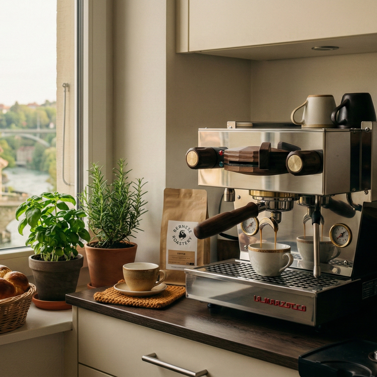 Premium Kaffeemaschinen Setup Bern