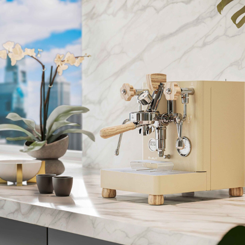 Lelit Pro Line V3 Espressomaschine gold für Heimbarista