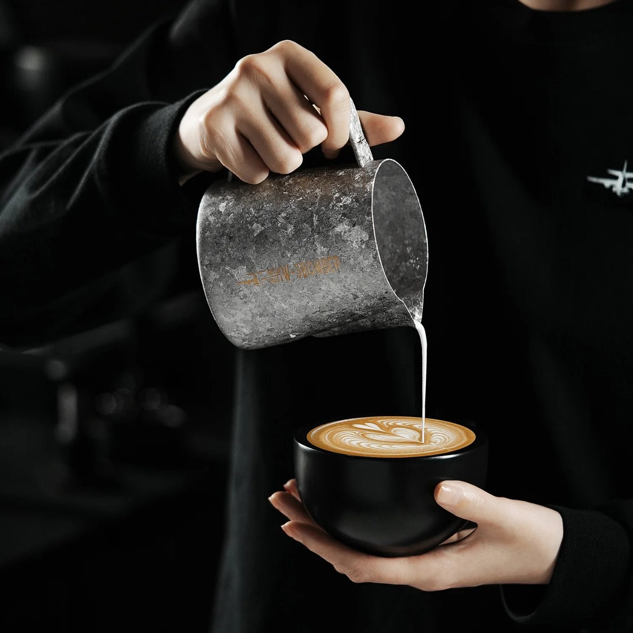 Titanium Milk Pitcher – Milchkännchen