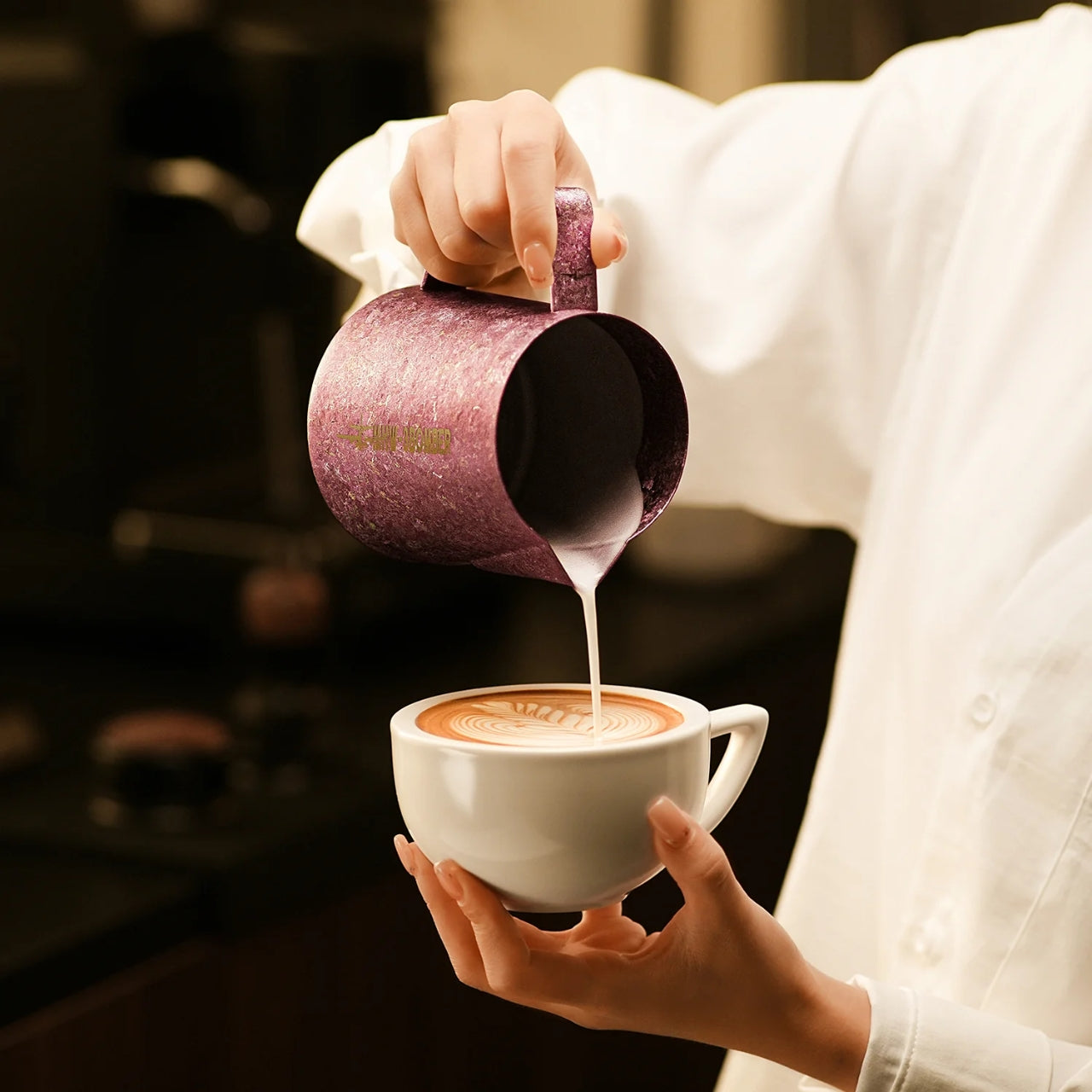 Titanium Milk Pitcher – Milchkännchen