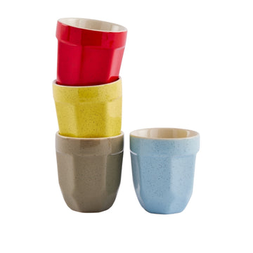 POLSPOTTEN x La Marzocco - Lattetassen-Set Polygon