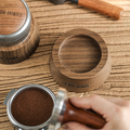 Tamperhalter aus Walnussholz 51-58mm – Espresso Tamper
