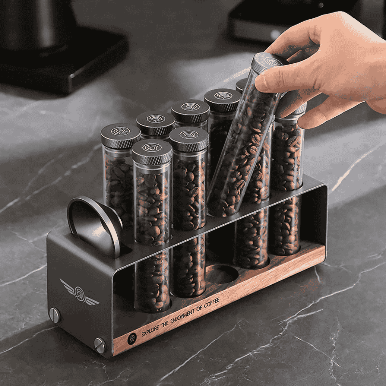 Kaffee Dosierbehälter – Kaffee Distributor