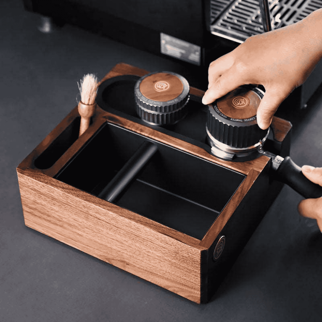 Multifunktionale Knock Box