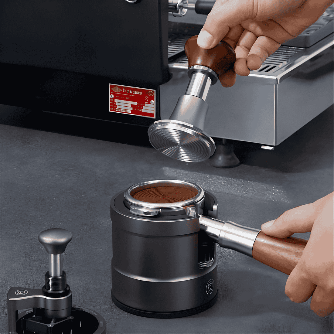 Thor Tamping Station – Kaffee Distributor