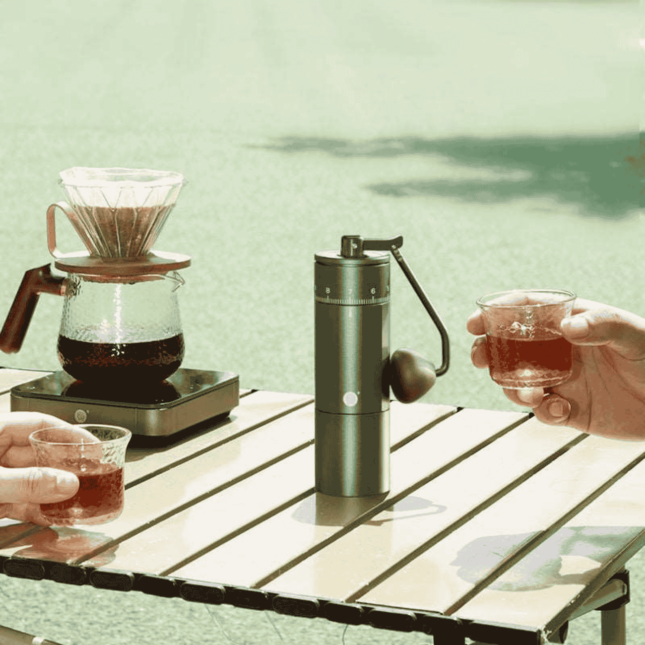 ZeroHero Z5 X-Fold Handmühle – Kaffeemühle
