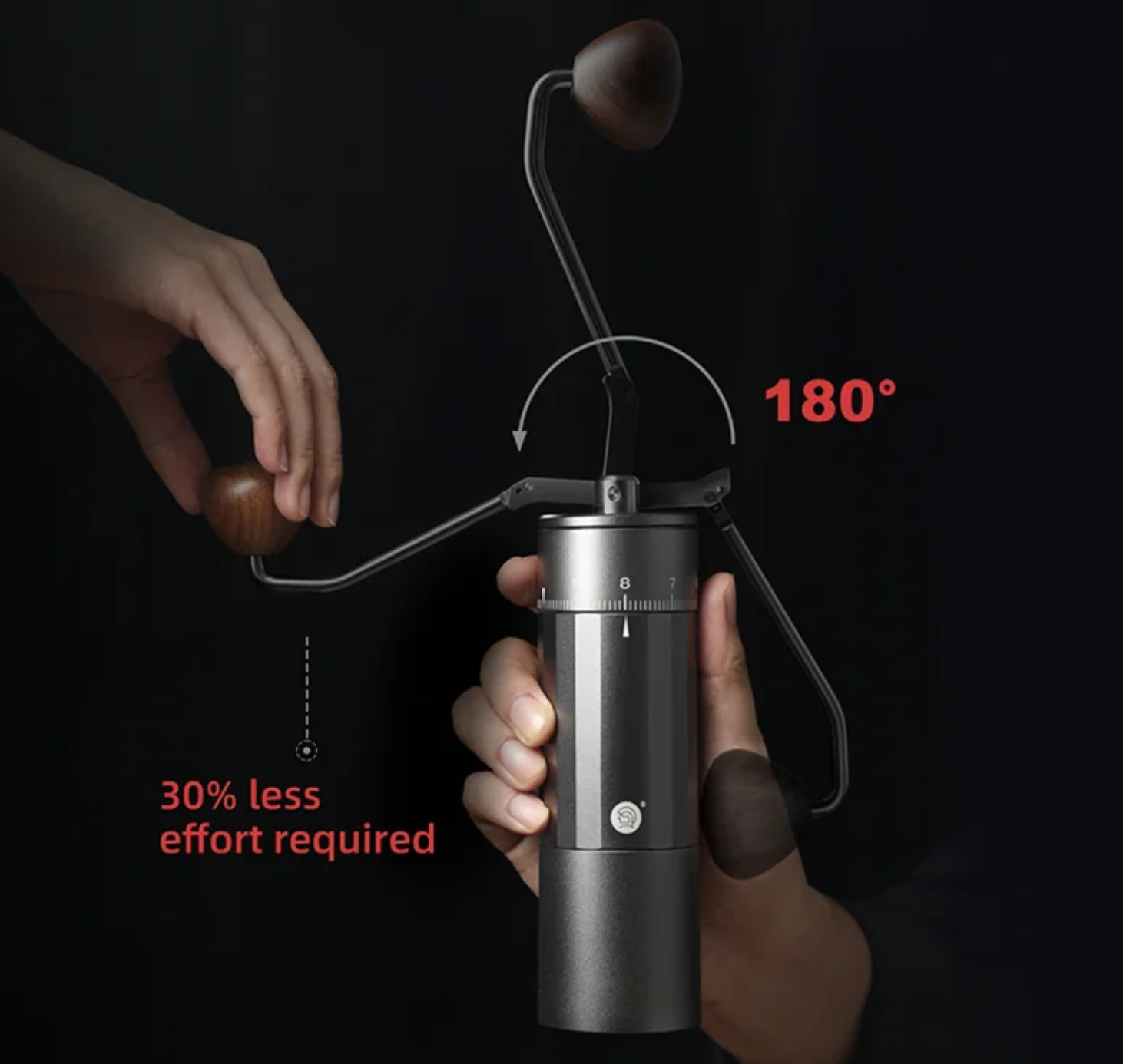 ZeroHero Z5 X-Fold Handmühle – Kaffeemühle